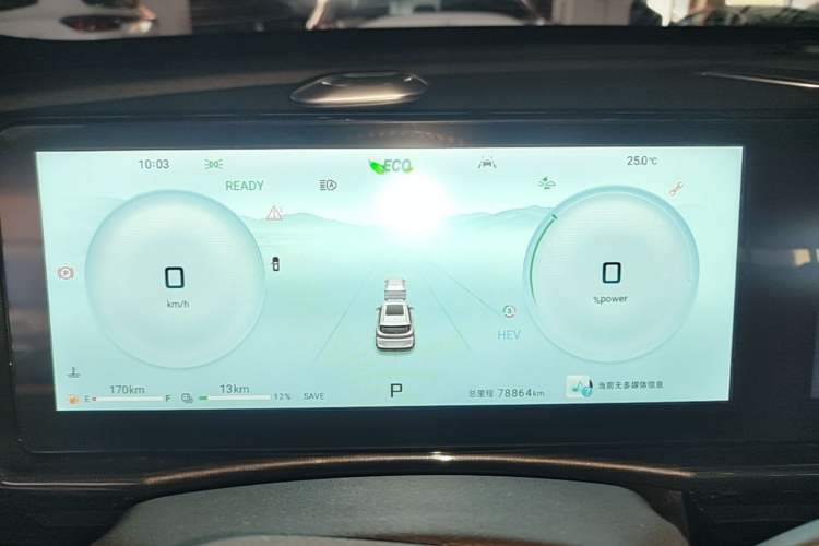 Used JETOUR Shanhai L7 2024 1.5T 120 km MAX 7-Seater Instrument Cluster