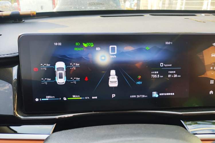 Used JETOUR Shanhai L7 2024 1.5T 120km MAX+ 7-Seater Instrument Cluster