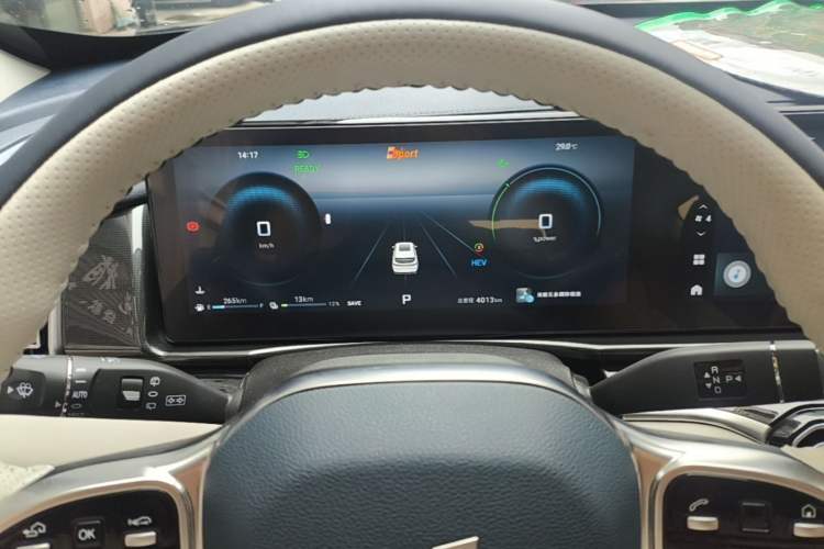 Used JETOUR Shanhai L7 2024 1.5T 120km MAX 5-Seater Instrument Cluster