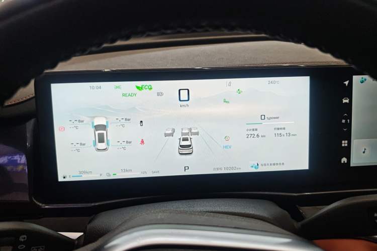 Used JETOUR Shanhai L7 2024 1.5T 120 km ULTRA 5-seater Instrument Cluster