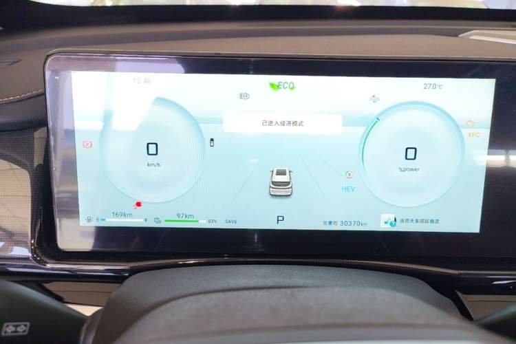 Used JETOUR Shanhai L7 2024 1.5T 120km MAX+ 7-Seater Instrument Cluster