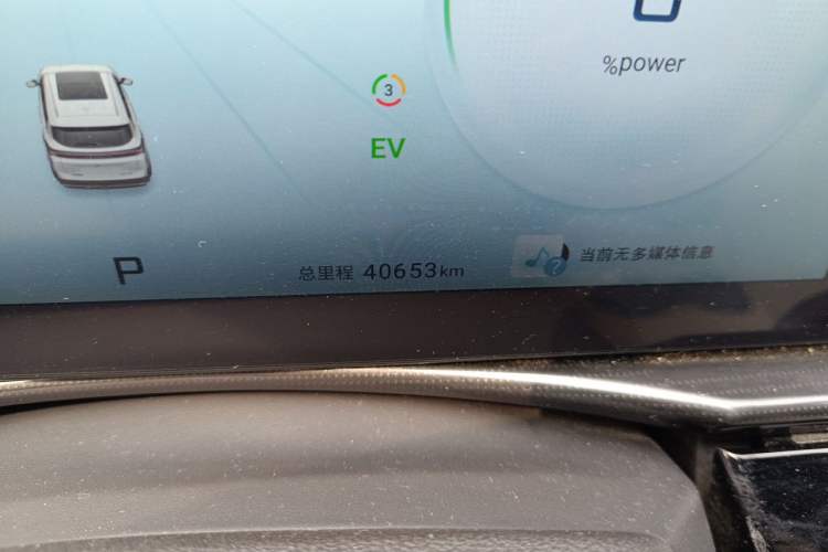 Used JETOUR Shanhai L7 2024 1.5T 120 km MAX+ 5-seater Odometer Close Up