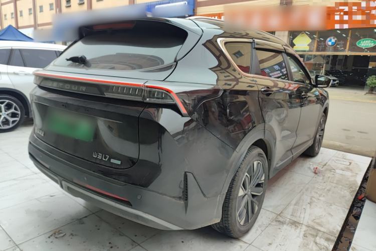 Used JETOUR Shanhai L7 2024 1.5T 120km MAX 5-Seater Rear Right 45 Deg