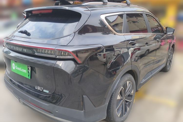 Used JETOUR Shanhai L7 2024 1.5T 120 km MAX 7-Seater Rear Right 45 Deg