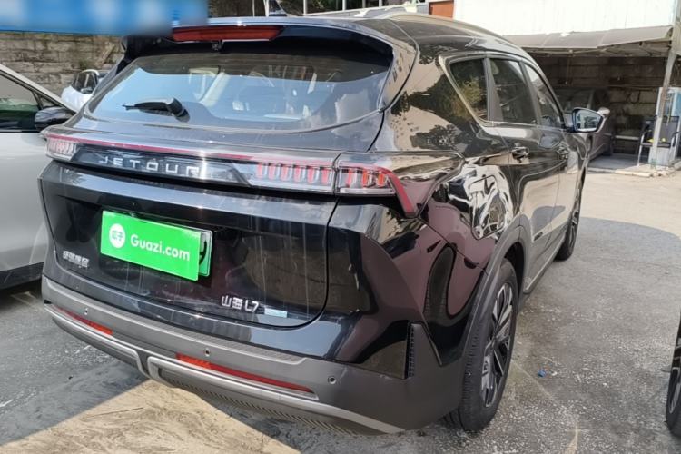 Used JETOUR Shanhai L7 2024 1.5T 120 km MAX 7-Seater Rear Right 45 Deg