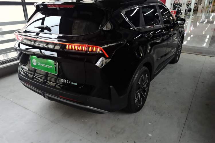 Used JETOUR Shanhai L7 2024 1.5T 120 km MAX 7-Seater Rear Right 45 Deg