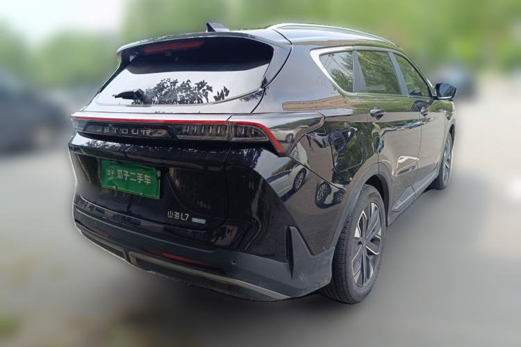 Used JETOUR Shanhai L7 2024 1.5T 120 km MAX+ 5-seater Rear Right 45 Deg