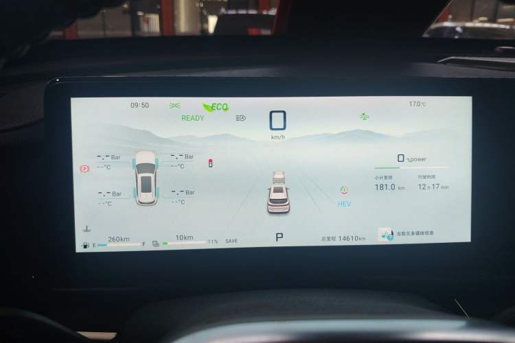 Used JETOUR Shanhai L7 2024 1.5T 120km MAX 5-Seater Instrument Cluster