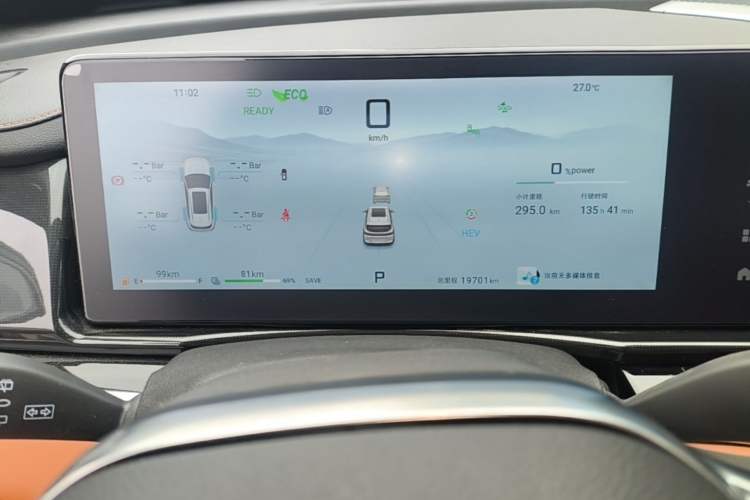 Used JETOUR Shanhai L7 2024 1.5T 120 km ULTRA 5-seater Instrument Cluster