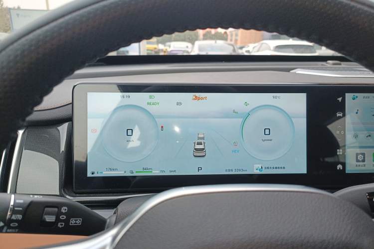 Used JETOUR Shanhai L7 2024 1.5T 120 km MAX 7-Seater Instrument Cluster