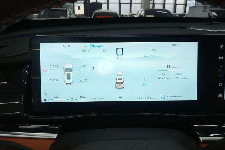 Used JETOUR Shanhai L7 2024 1.5T 120km ULTRA 7-Seater Instrument Cluster