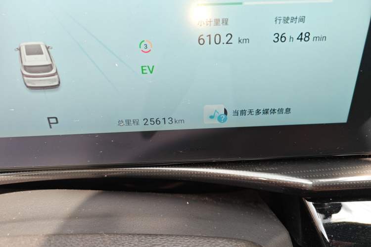 Used JETOUR Shanhai L7 2024 1.5T 120 km MAX 7-Seater Odometer Close Up