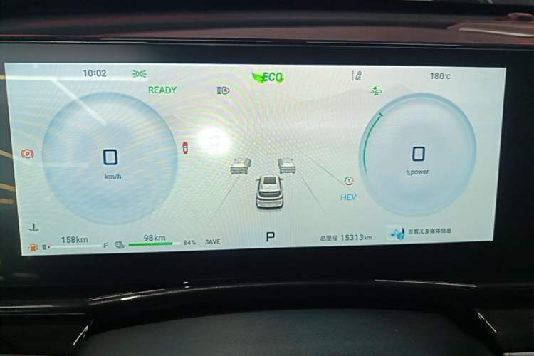 Used JETOUR Shanhai L7 2025 1.5T 120km Comfort Edition 5-Seater Instrument Cluster