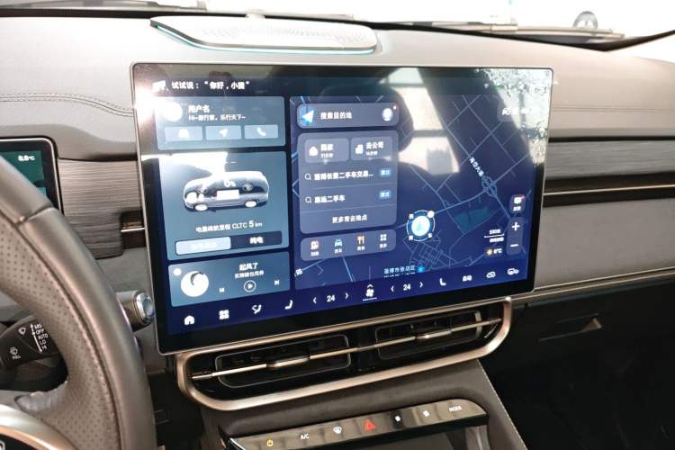 Used JETOUR Shanhai L9 2024 1.5TD 2DHT Air 5-Seater Audio And AC Panel
