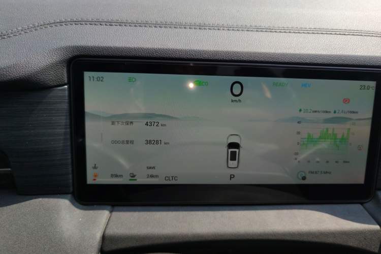 Used JETOUR Shanhai L9 2024 1.5TD 2DHT Air 7-Seater Instrument Cluster