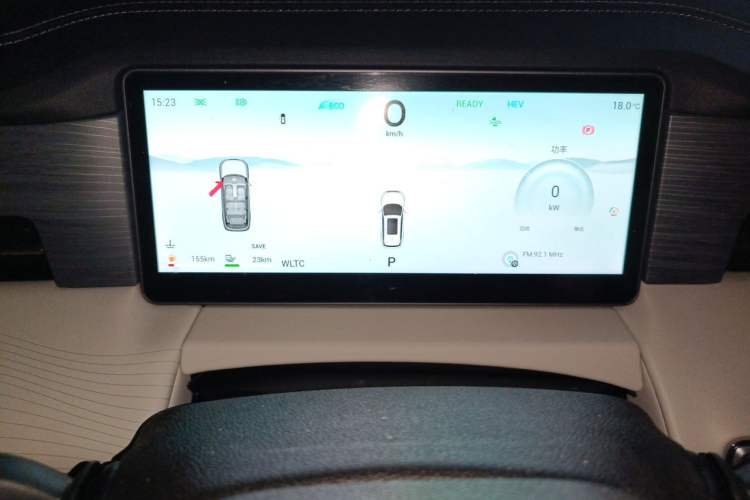 Used JETOUR Shanhai L9 2024 1.5TD 2DHT Pro 5-Seater Instrument Cluster