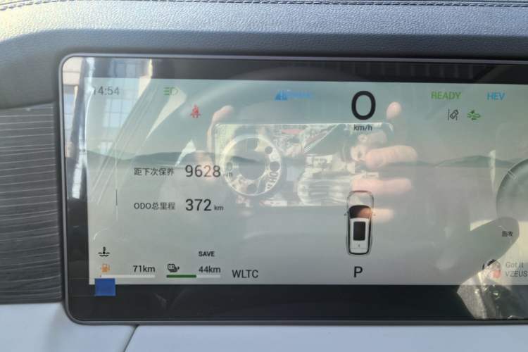 Used JETOUR Shanhai L9 2024 1.5TD 2DHT Pro 7-Seater Odometer Close Up