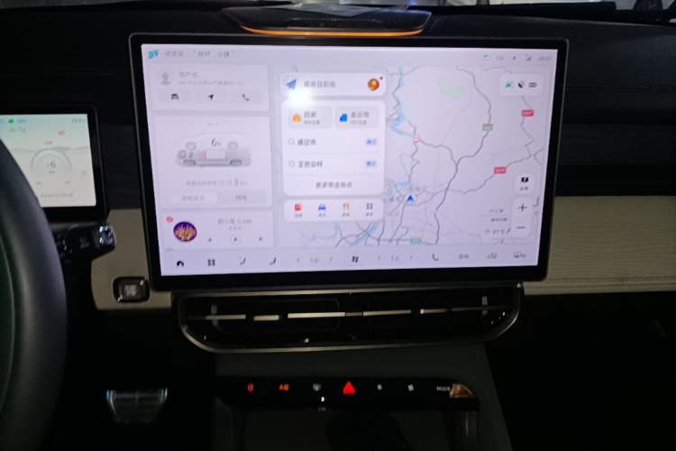 Used JETOUR Shanhai L9 2024 1.5TD 2DHT Max 7-Seater Audio And AC Panel
