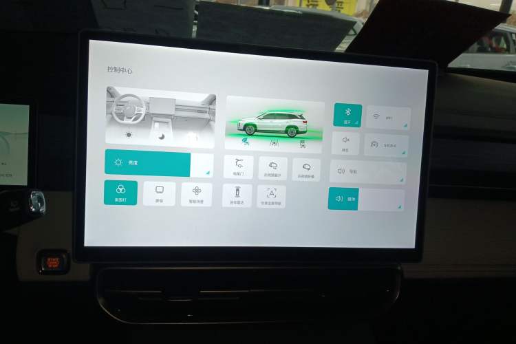 Used JETOUR Shanhai L9 2024 1.5TD 2DHT Pro 5-Seater Audio And AC Panel