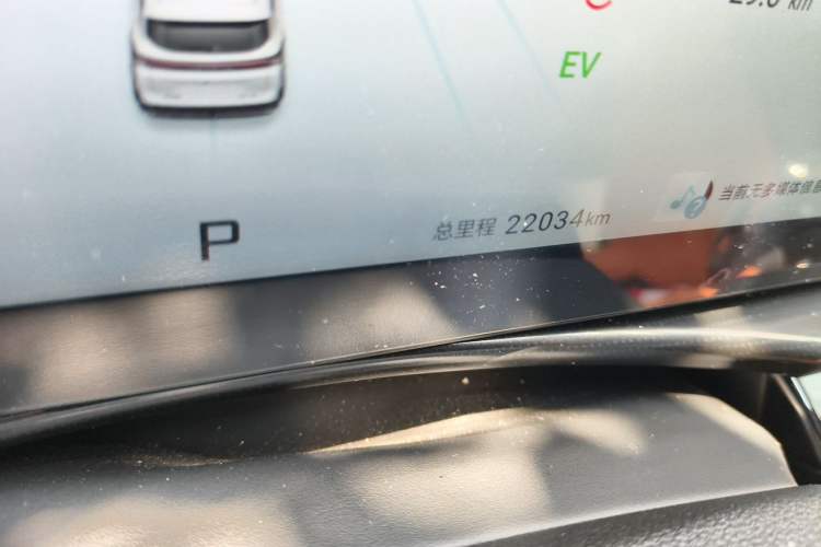 Used JETOUR Shanhai L9 2024 1.5TD 2DHT Air 5-Seater Odometer Close Up