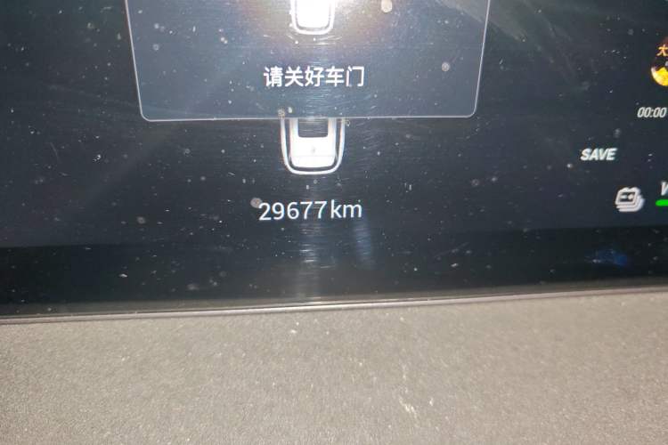 Used JETOUR Shanhai L9 2024 1.5TD 2DHT Air 7-Seater Odometer Close Up