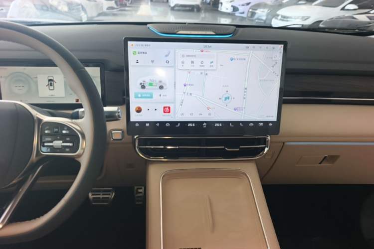 Used JETOUR Shanhai L9 2025 1.5TD 2DHT Luxury Edition 6-Seater Audio And AC Panel