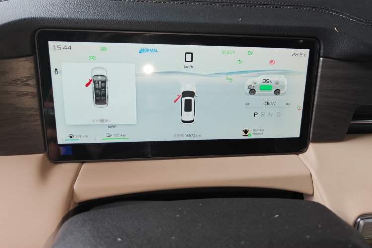 Used JETOUR Shanhai L9 2025 1.5TD 2DHT Flagship Edition 6 Seats Instrument Cluster