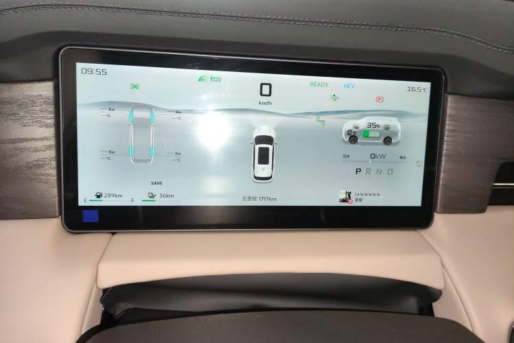 Used JETOUR Shanhai L9 2025 1.5TD 2DHT Flagship Edition 6 Seats Instrument Cluster