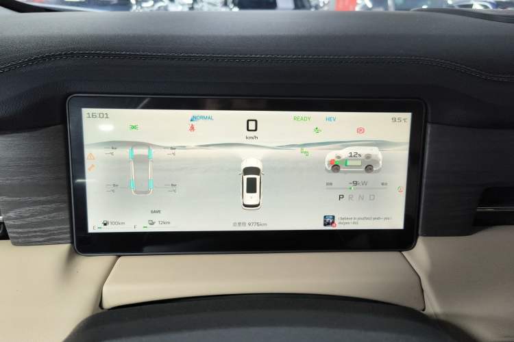 Used JETOUR Shanhai L9 2025 1.5TD 2DHT Flagship Edition 6 Seats Instrument Cluster