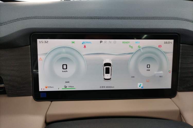 Used JETOUR Shanhai L9 2025 1.5TD 2DHT Flagship Edition 6 Seats Instrument Cluster