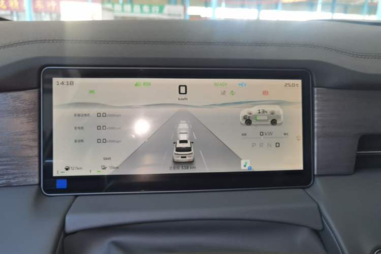 Used JETOUR Shanhai L9 2025 1.5TD 2DHT Luxury Edition 6-Seater Instrument Cluster