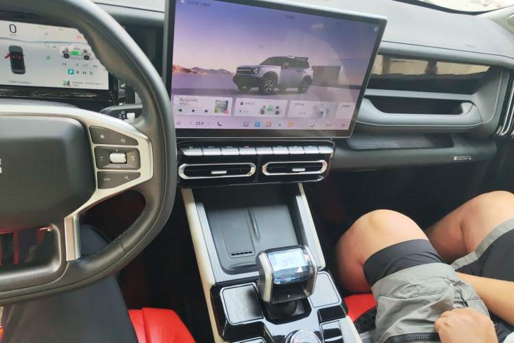 Used JETOUR Shanhai T1 2025 150 km Heading South Audio And AC Panel