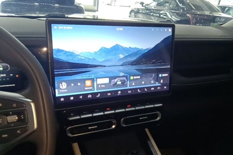 Used JETOUR Shanhai T1 2025 150 km Heading South Audio And AC Panel