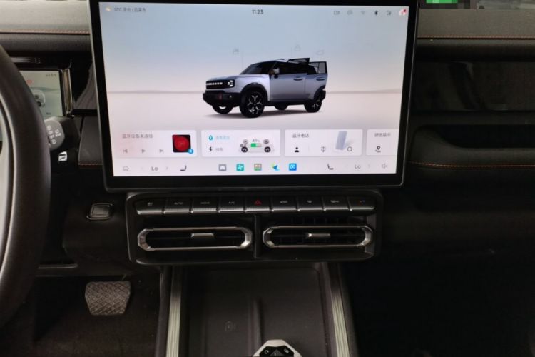 Used JETOUR Shanhai T1 2025 150 km to the Lake Audio And AC Panel