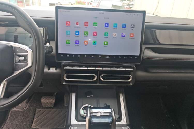 Used JETOUR Shanhai T1 2025 150 km Heading South Audio And AC Panel