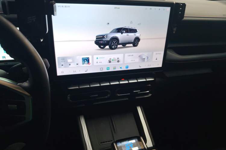 Used JETOUR Shanhai T1 2025 150 km Heading South Audio And AC Panel