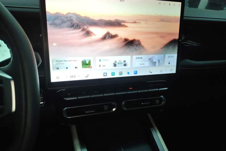 Used JETOUR Shanhai T1 2025 150 km Heading South Audio And AC Panel