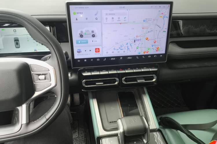 Used JETOUR Shanhai T1 2025 150 km Heading South Audio And AC Panel