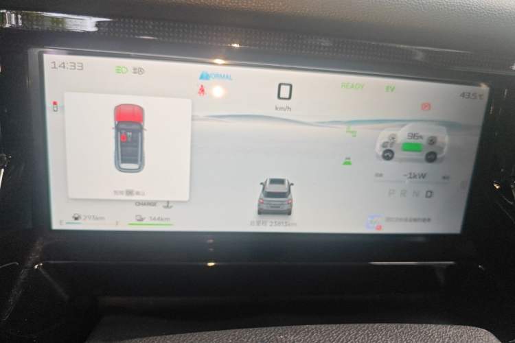 Used JETOUR Shanhai T1 2025 150 km Heading South Instrument Cluster