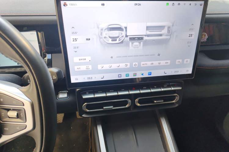 Used JETOUR Shanhai T1 2025 150 km Heading South Audio And AC Panel