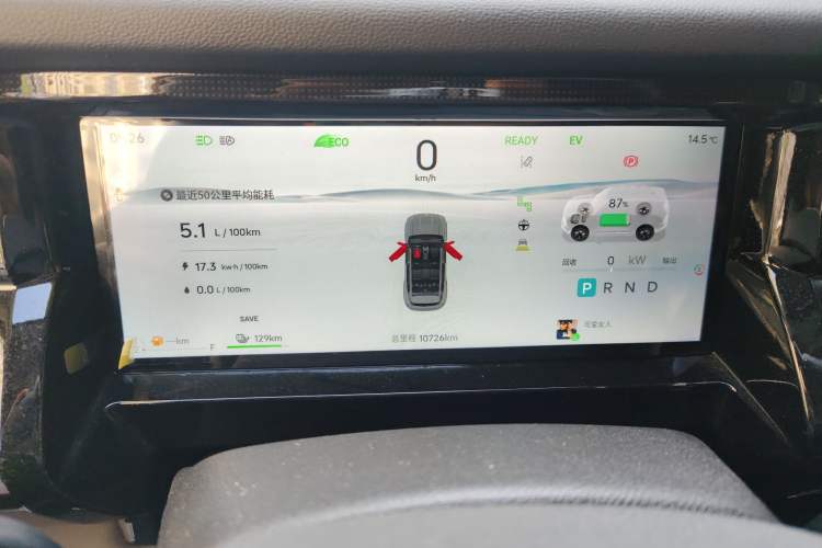 Used JETOUR Shanhai T1 2025 150 km Heading South Instrument Cluster