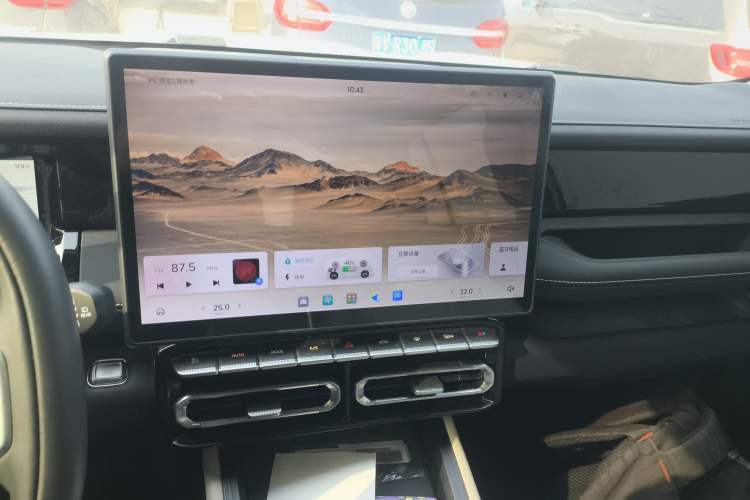 Used JETOUR Shanhai T1 2025 150 km to the Lake Audio And AC Panel