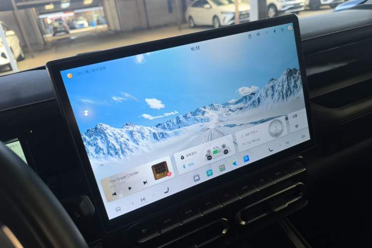 Used JETOUR Shanhai T1 2025 150 km Heading South Audio And AC Panel