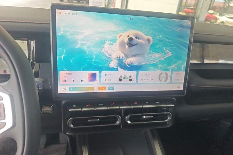 Used JETOUR Shanhai T1 2025 150 km to the Lake Audio And AC Panel