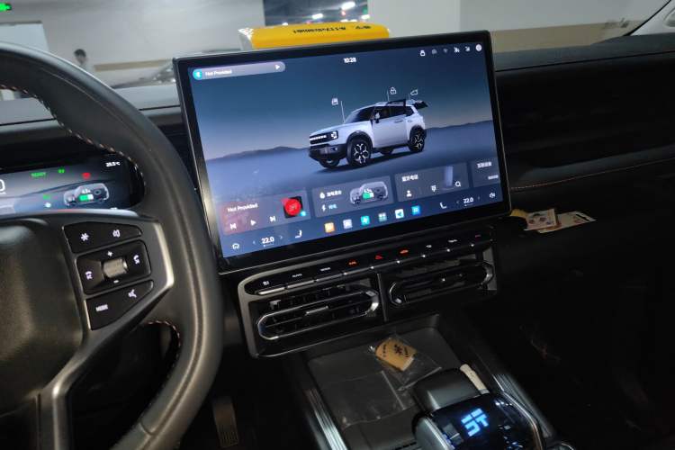 Used JETOUR Shanhai T1 2025 150 km Heading South Audio And AC Panel