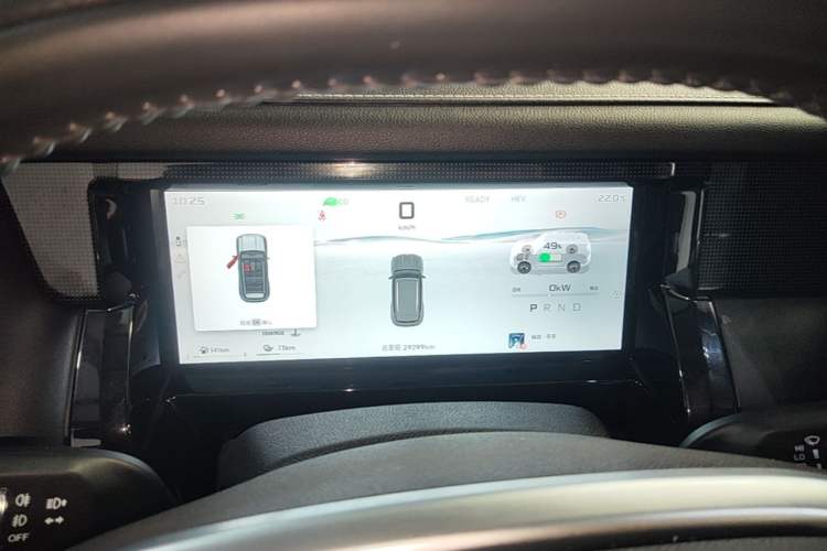 Used JETOUR Shanhai T1 2025 150 km to the Lake Instrument Cluster