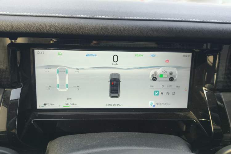 Used JETOUR Shanhai T1 2025 150 km to the Lake Instrument Cluster