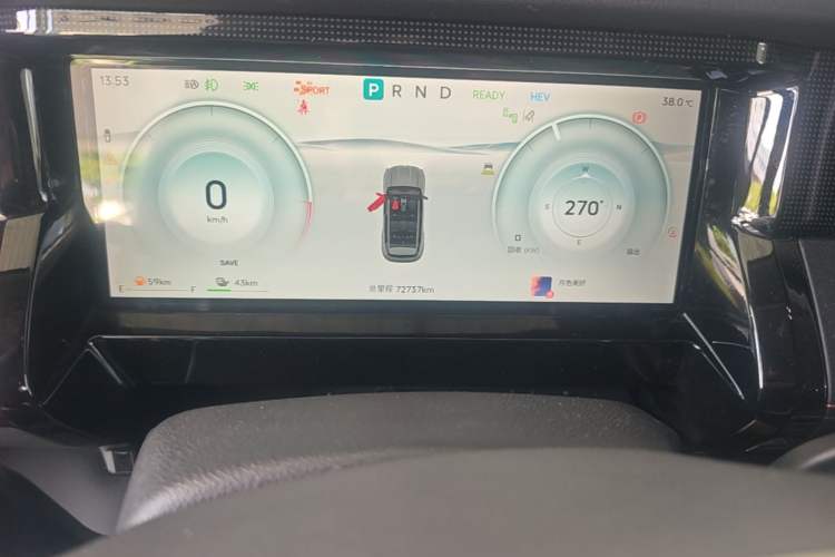Used JETOUR Shanhai T1 2025 150 km to the Lake Odometer Close Up