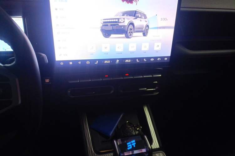 Used JETOUR Shanhai T1 2025 150 km Heading South Audio And AC Panel