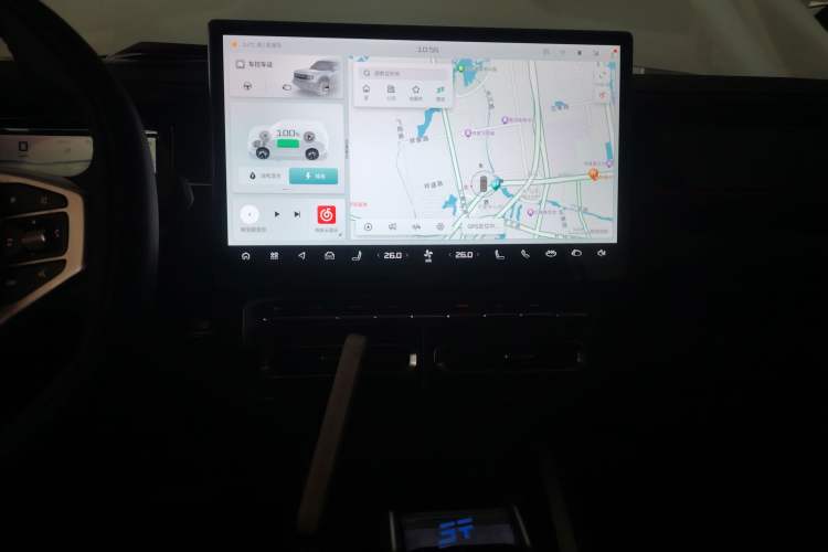 Used JETOUR Shanhai T1 2025 150 km Heading South Audio And AC Panel